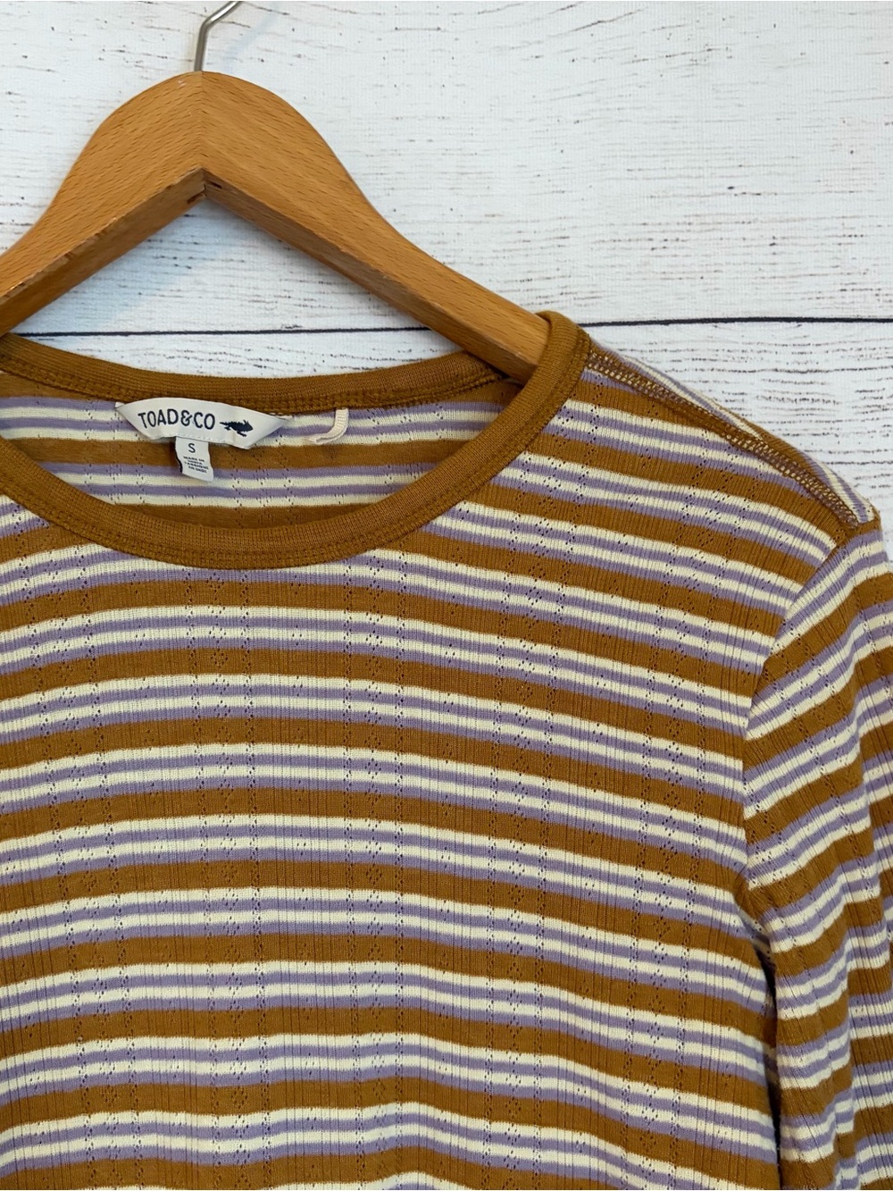 Toad & Co Foothill Pointelle Long Sleeve Crew - Picture 5 of 8